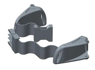 Big Max SPARE PART - Big Max Upper Bag Holder for Autofold+ trolley accessoire, zwart