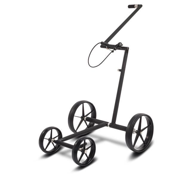 Big Max e-LITE 4 elektrische trolley, zwart
