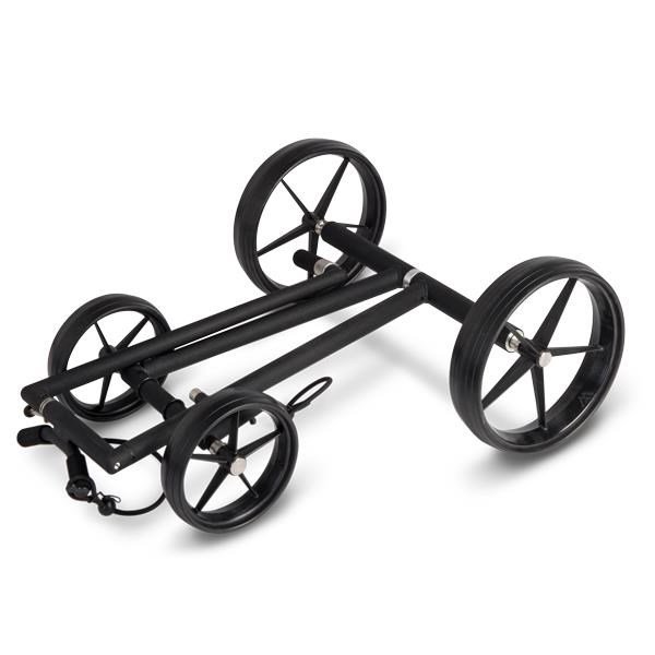 Big Max e-LITE 4 elektrische trolley, zwart