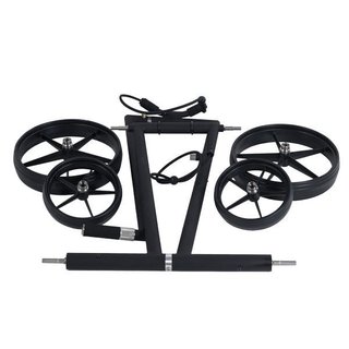 Big Max e-LITE 4 elektrische trolley, zwart