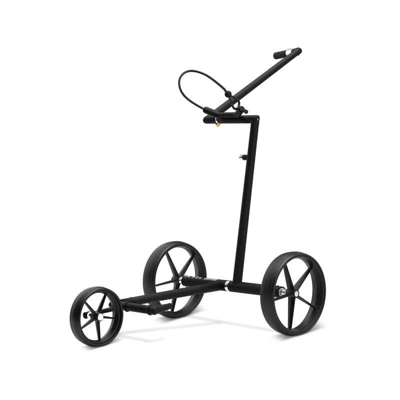 Big Max e-LITE 3 PHANTOM elektrische golftrolley, zwart + accu, lader