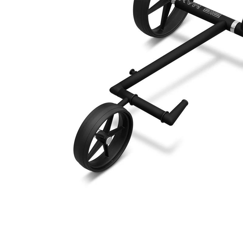 Big Max e-LITE 3 PHANTOM elektrische golftrolley, zwart + accu, lader