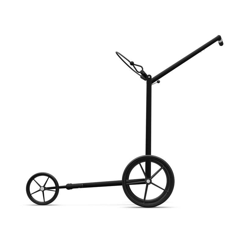 Big Max e-LITE 3 PHANTOM elektrische golftrolley, zwart + accu, lader