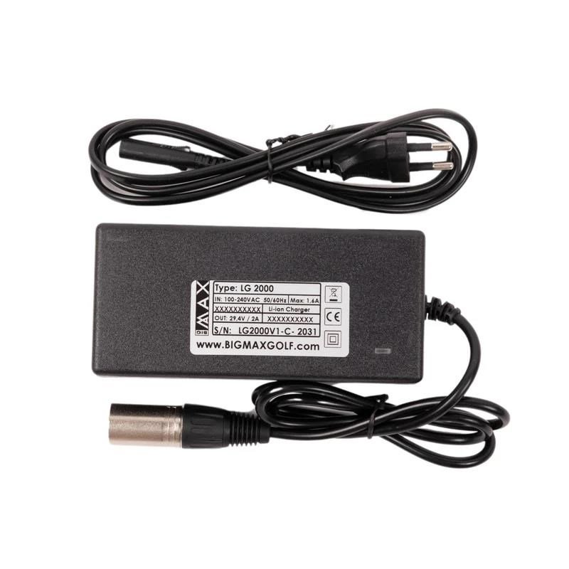 Big Max e-Lite charger accessoire, zwart