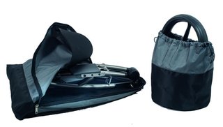 Big Max eQ Travelcover trolley accessoire, zwart/grijs