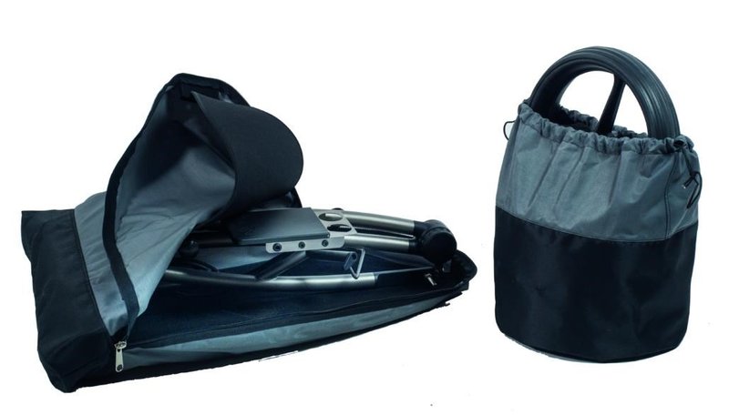 Big Max eQ Travelcover trolley accessoire, zwart/grijs