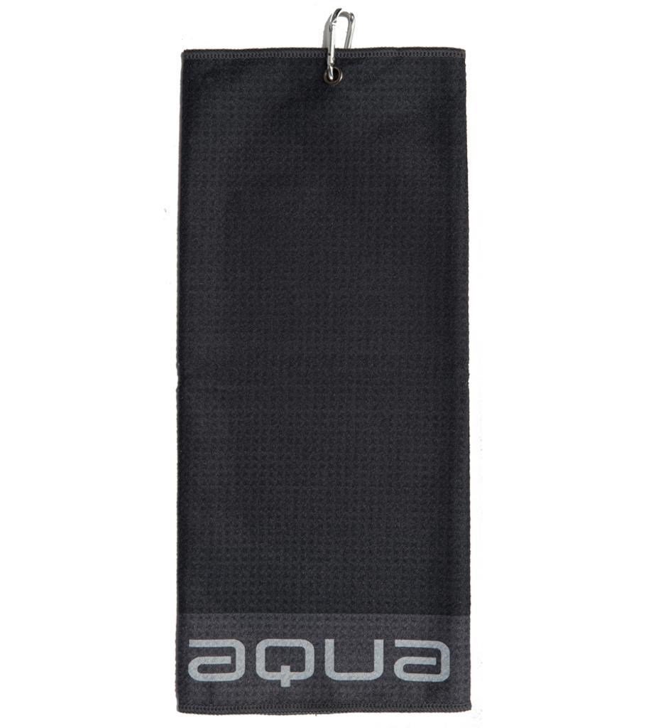 Big Max Aqua Trifold handdoek, zwart/houtskool