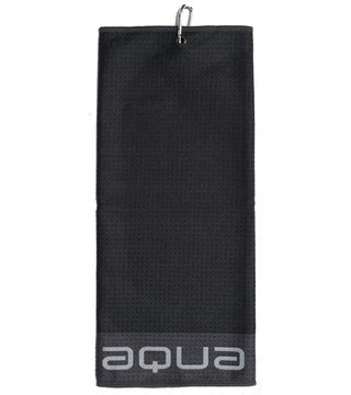Big Max Aqua Trifold handdoek, zwart/houtskool