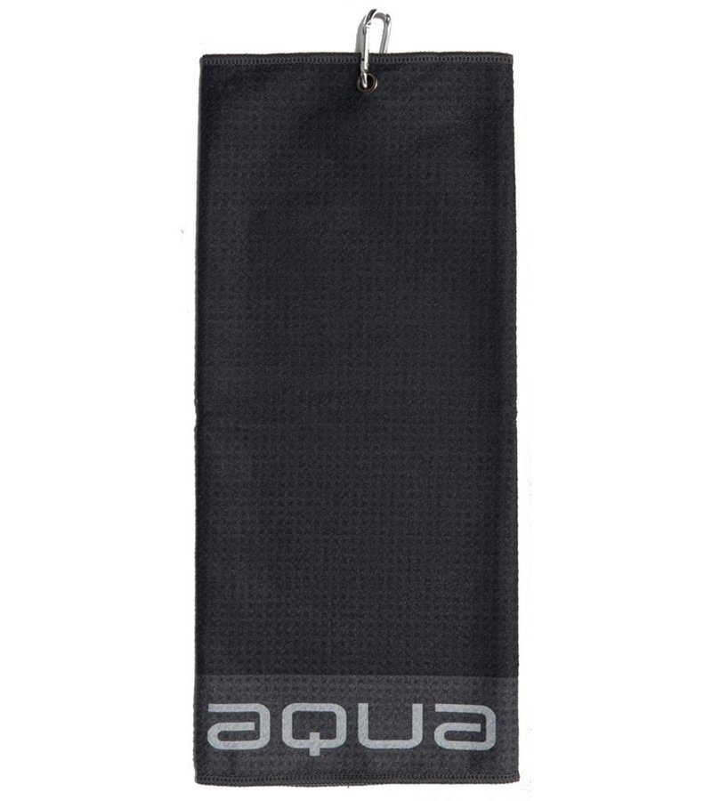 Big Max Aqua Trifold handdoek, zwart/houtskool