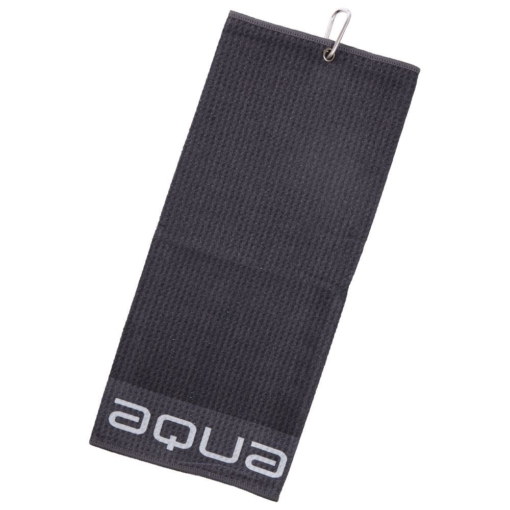 Big Max Aqua Trifold handdoek, zwart/houtskool