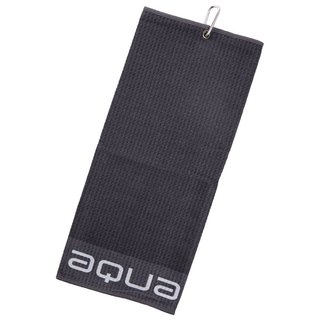 Big Max Aqua Trifold handdoek, zwart/houtskool