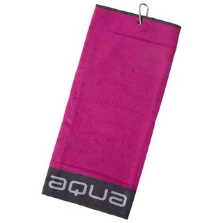 Big Max Aqua Trifold handdoek, fuchsia/houtskool