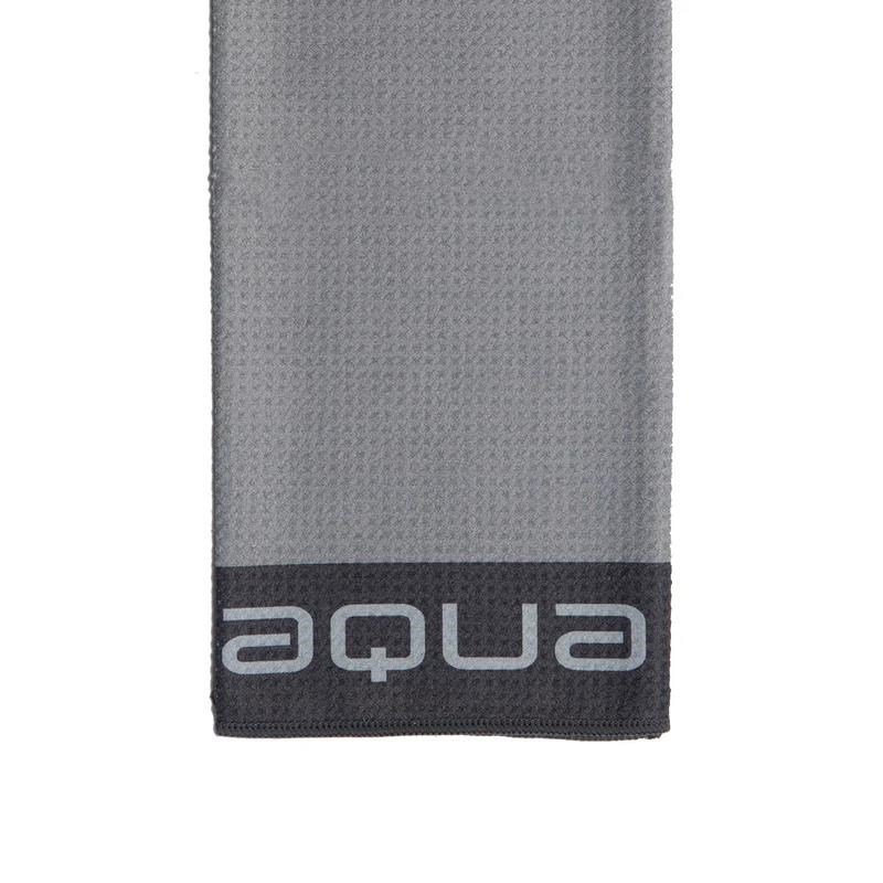 Big Max Aqua Trifold handdoek, zilver/houtskool