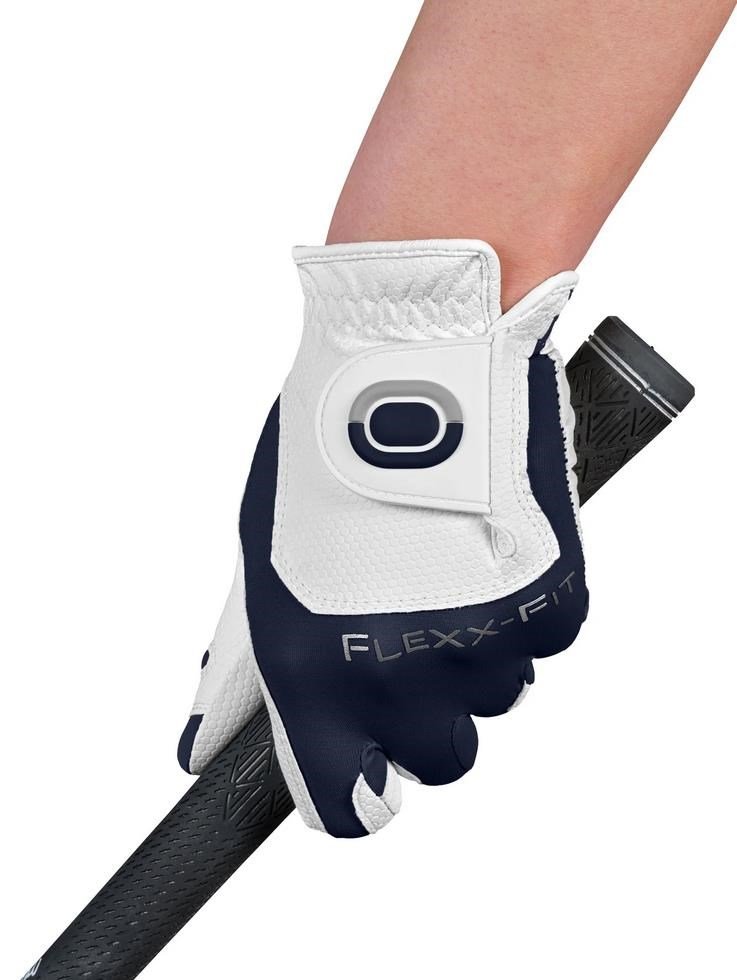 Zoom Zoom Weather heren golfhandschoen, wit/marine