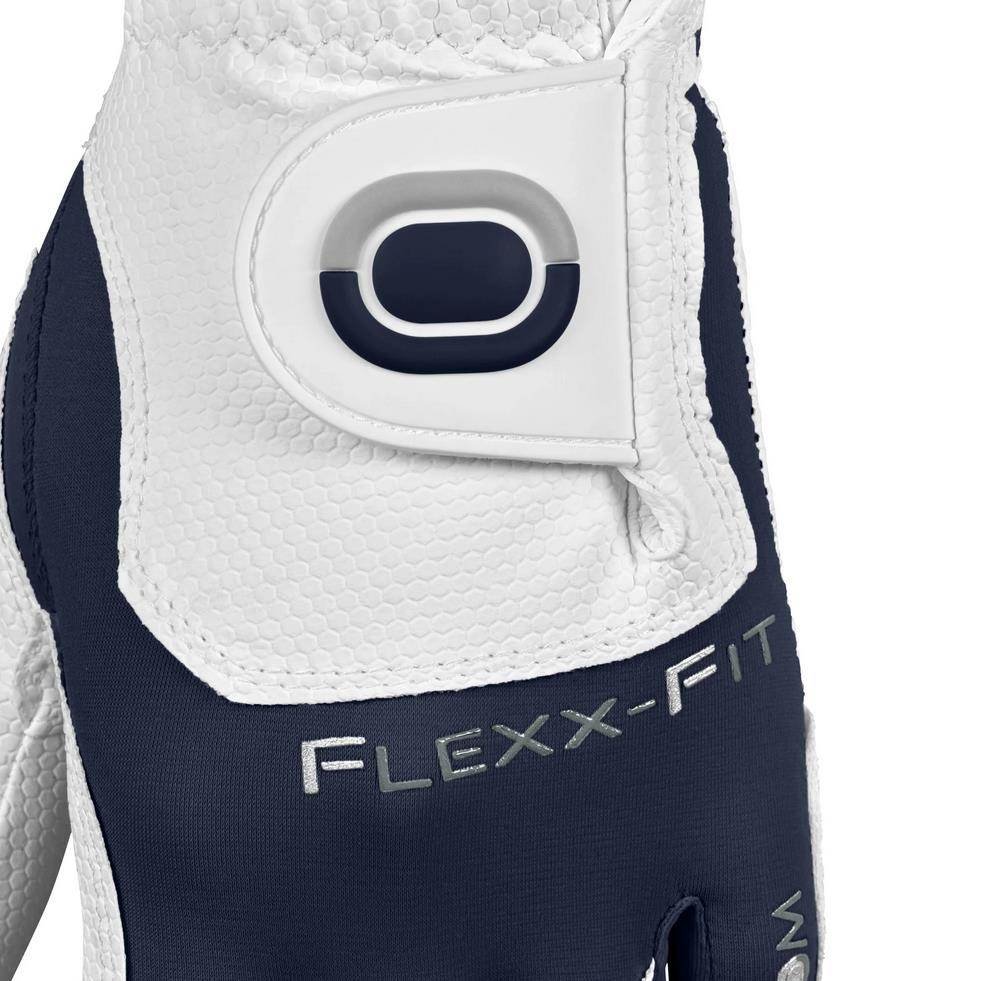 Zoom Zoom Weather heren golfhandschoen, wit/marine