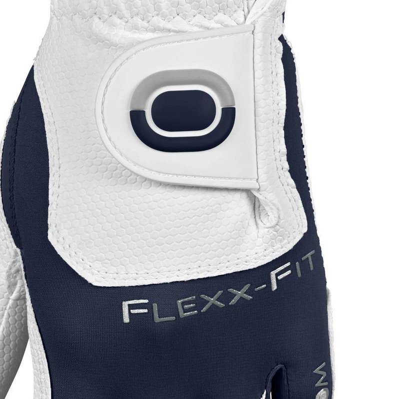 Zoom Zoom Weather heren golfhandschoen, wit/marine