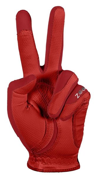 Zoom Zoom Weather heren golfhandschoen, rood