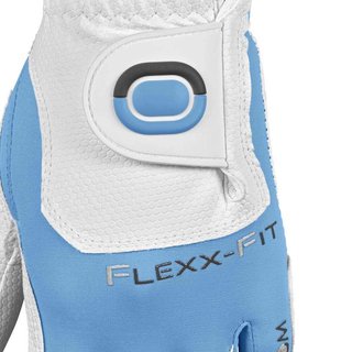 Zoom Zoom Weather dames golfhandschoen, wit/lichtblauw