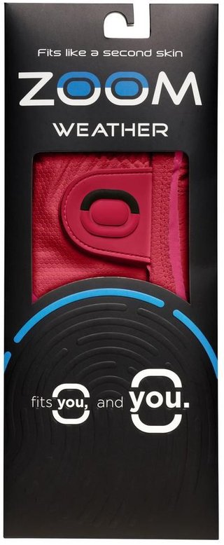 Zoom Zoom Weather dames golfhandschoen, fuchsia