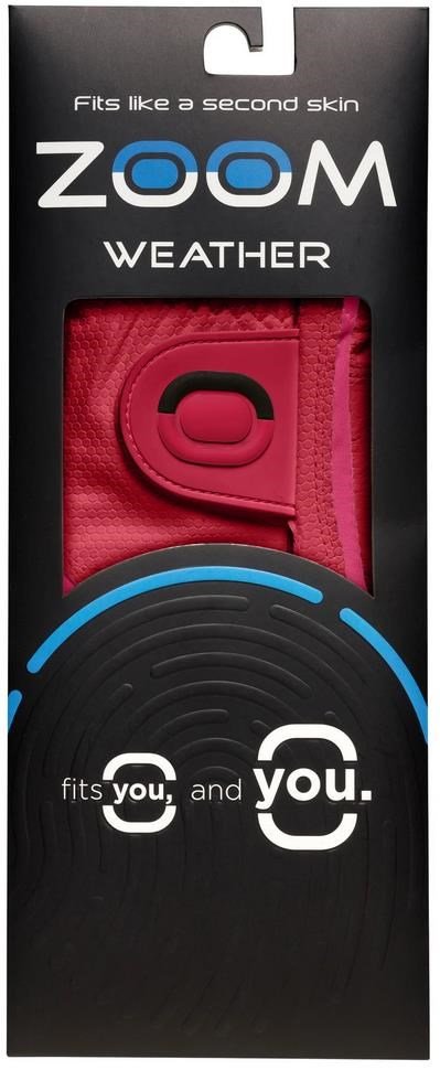 Zoom Zoom Weather dames golfhandschoen, fuchsia