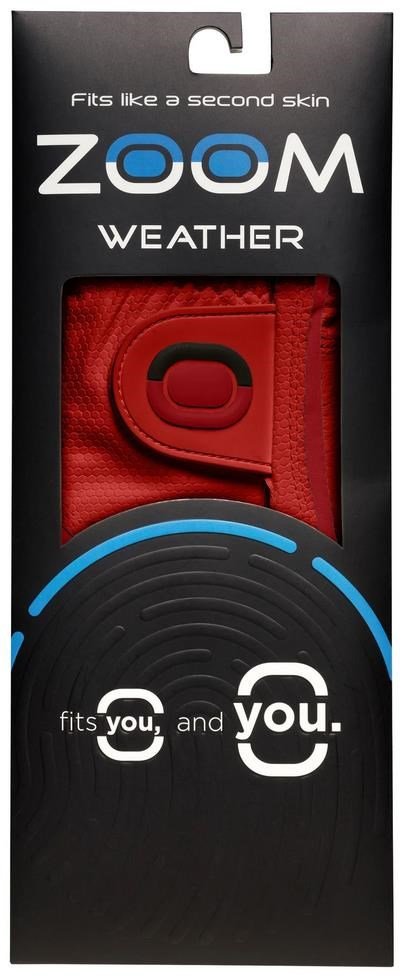 Zoom Zoom Weather dames golfhandschoen, rood
