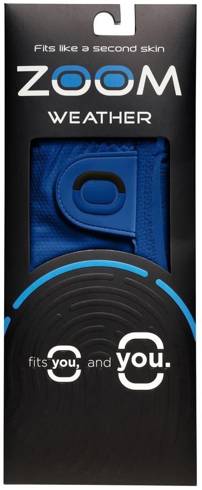 Zoom Zoom Weather dames golfhandschoen, blauw