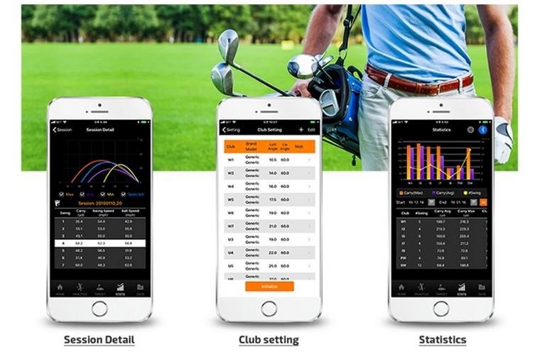 Voice Caddie Swing Caddie SC300 lanceermonitor