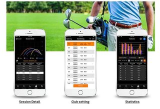 Voice Caddie Swing Caddie SC300 lanceermonitor