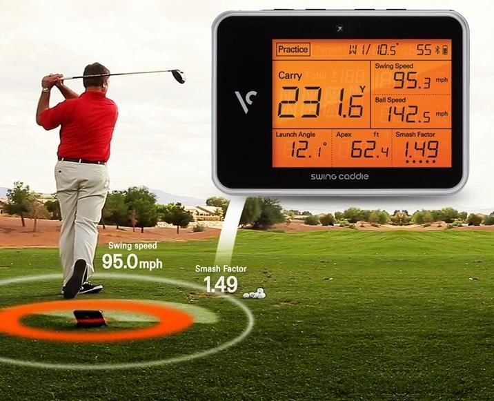Voice Caddie Swing Caddie SC300 lanceermonitor