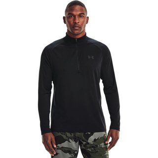 Under Armour Tech 2.0 1/2 Zip heren longsleeve shirt, zwart