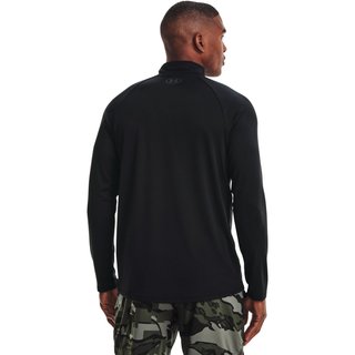 Under Armour Tech 2.0 1/2 Zip heren longsleeve shirt, zwart