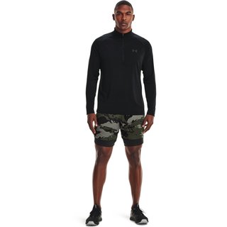 Under Armour Tech 2.0 1/2 Zip heren longsleeve shirt, zwart