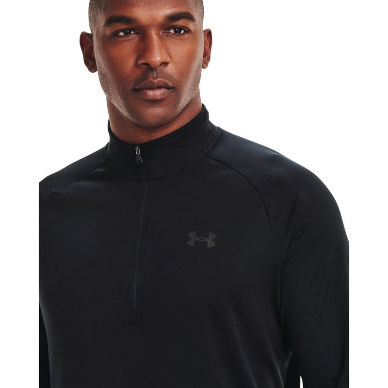 Under Armour Tech 2.0 1/2 Zip heren longsleeve shirt, zwart