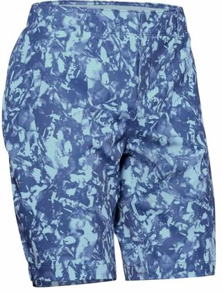 Under Armour Links Printed dames short, blauw