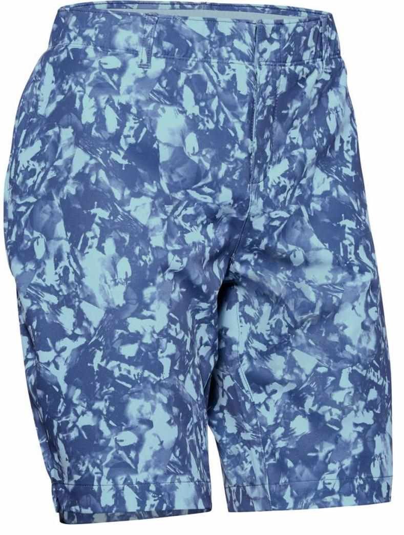 Under Armour Links Printed dames short, blauw