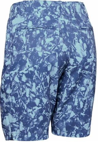 Under Armour Links Printed dames short, blauw