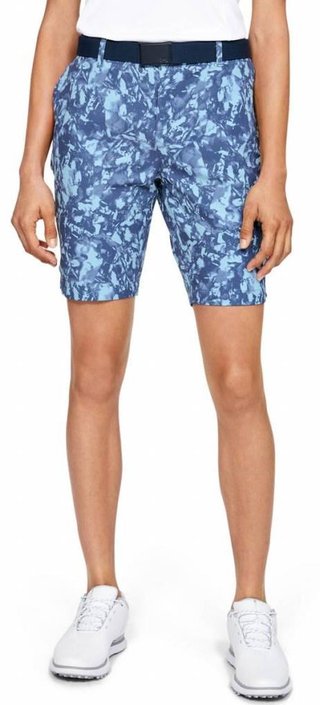 Under Armour Links Printed dames short, blauw