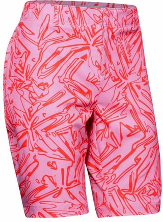 Under Armour Links Printed dames shorts, lipstick