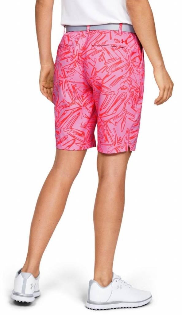 Under Armour Links Printed dames shorts, lipstick