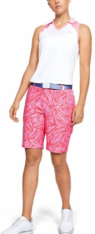 Under Armour Links Printed dames shorts, lipstick