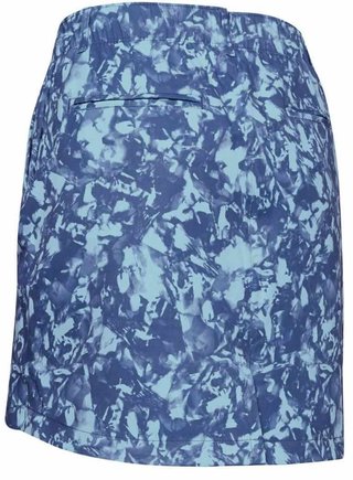 Under Armour Links Woven Printed dames skort, blauw