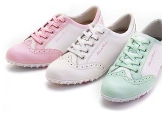 Duca Del Cosma Mila dames golfschoenen, wit/melkgroen