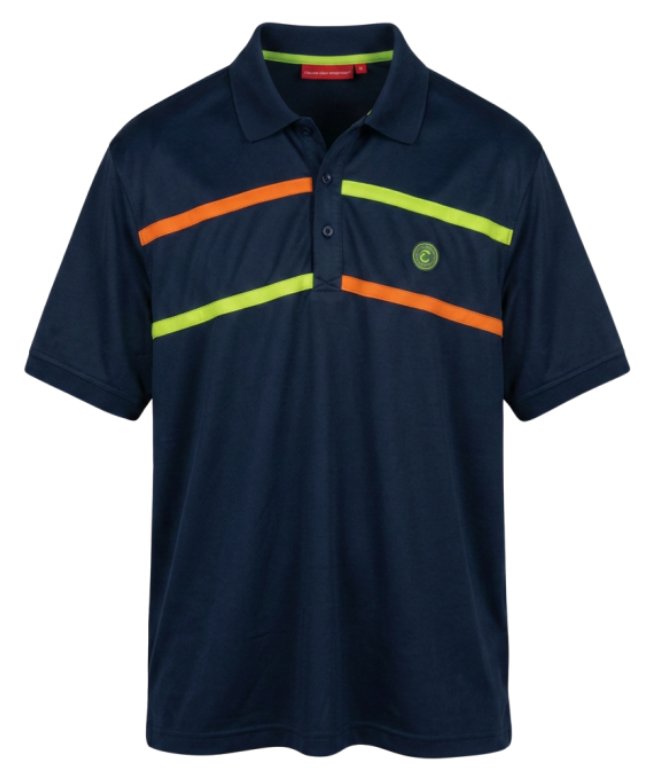 Duca Del Cosma Clint heren polo, donkerblauw