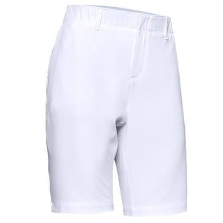 Under Armour Links dames shorts, wit/mod gray