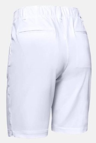 Under Armour Links dames shorts, wit/mod gray