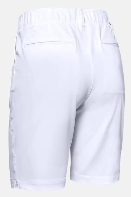 Under Armour Links dames shorts, wit/mod gray