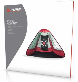 Pure2Improve Triangle Pop-Up golf oefennet (295x197x177cm)
