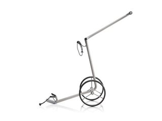 JuStar Silver 2-wielige handwagen, titanium zilver afwerking