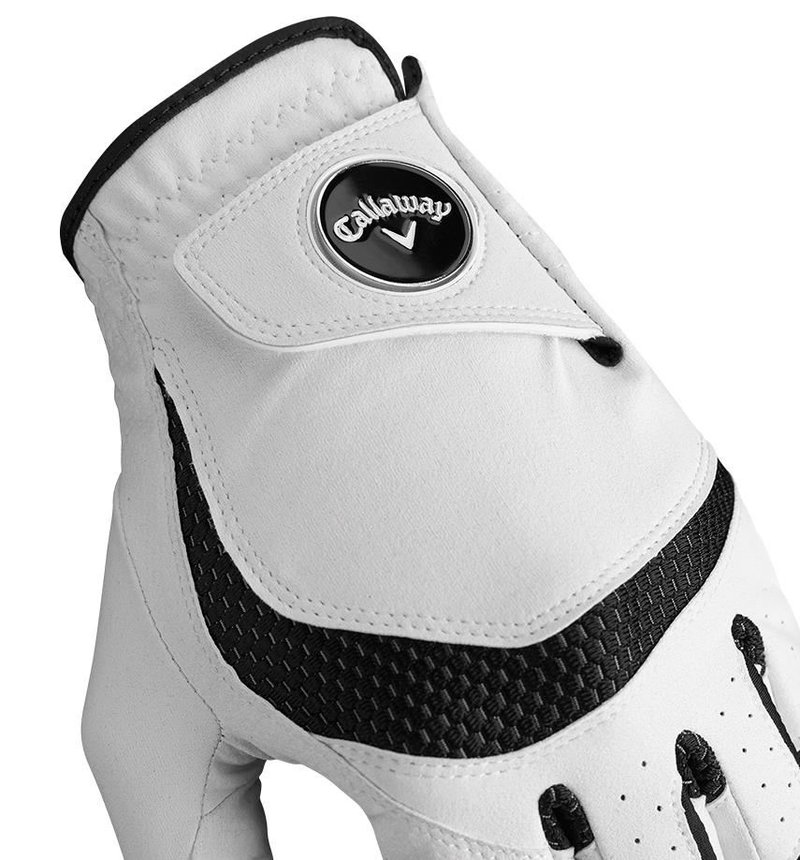 Callaway Syntech 19 heren golfhandschoen, wit