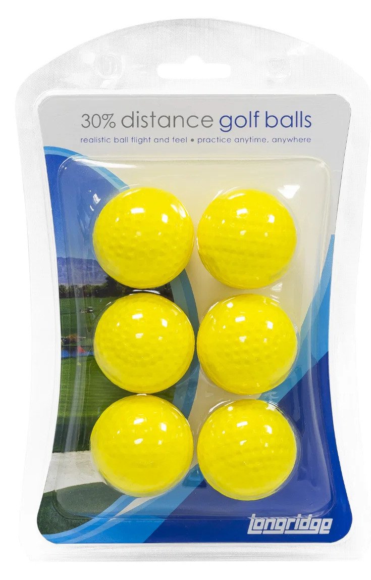 Longridge 30% Distance golfballen, geel